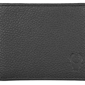 WildHorn Leather Wallet for Men (Black-2)