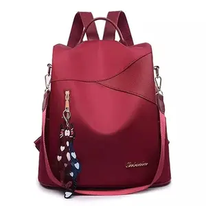 BANQLYN Shoulder Bag for Women Stylish Ladies Messenger Bags Purse and Handbags Wallet Mini Backpack Purse Backpack Girls College Bags (Red)