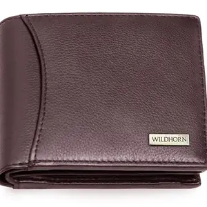 WildHorn Rfid Protected Leather Wallet For Men, Brown