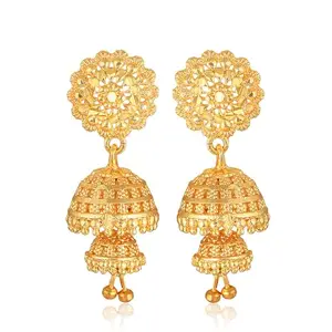 VFJ VIGHNAHARTA FASHION JEWELLERY Vighnaharta Elite Charming Jhumki Jhumka Earring for Women and Girls[VFJ2491ERG]