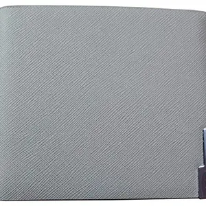 Piuda Men's Very Light Grey New Modern Design Wallet