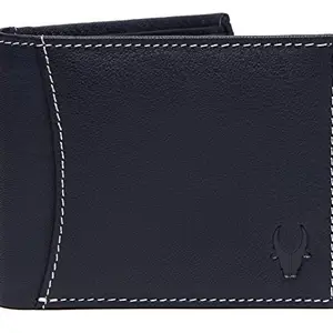 WildHorn Blue Mens Leather Wallet