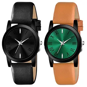The Shopoholic Analogue Multicolor Dial Combo of 2 Watches for Girls & Womens