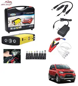 AUTOADDICT Auto Addict Car Jump Starter Kit Portable Multi-Function 50800MAH Car Jumper Booster,Mobile Phone,Laptop Charger with Hammer and seat Belt Cutter for Mahindra NuvoSport