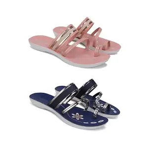 WINGSCRAFT -Women Stylish Flats Fashion Sandal For Party & Wedding/Casual Flat Sandals For Women's & Girls-Combo-1944-1945-7