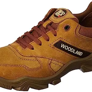 Woodland Men's Camel Leather Casual Shoe-8 UK (42 EU) (OGCC 4259122)