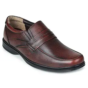 Liberty Men's Rl-82 Brown Leather Uniform Dress Shoe-9 UK (51316412)