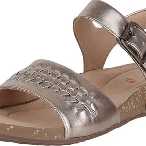 Clarks Un Perri Way Gold Metallic