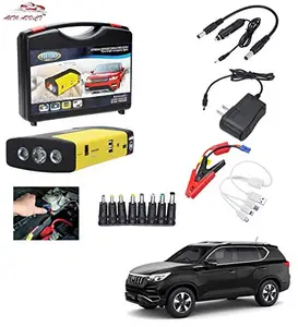 AUTOADDICT Auto Addict Car Jump Starter Kit Portable Multi-Function 50800MAH Car Jumper Booster,Mobile Phone,Laptop Charger with Hammer and seat Belt Cutter for Mahindra XUV 700 Alturas G4