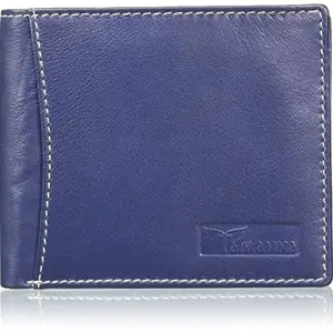 Stylish Blue Colour Genuine Leather Wallet for Men of JusTrack (LWM00176-JT_4)