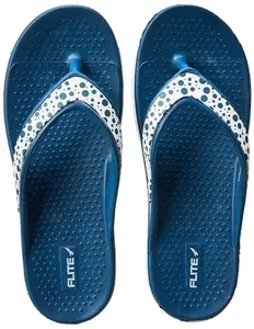Flite Women's Slipper, STEEL BLUE,7UK,FL2008LBSBS0007
