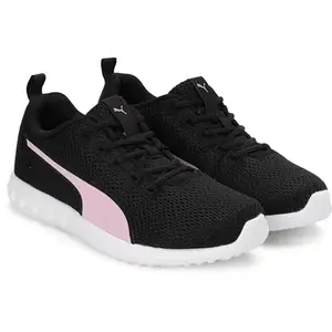Puma Womens Dwane WN's Black-Sachet Pink Running Shoe - 6 UK (37788902)
