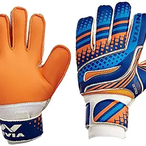 Nivia Men Ultra Armour Goalkeeper Gloves (Multicolor) Small