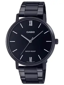 Visit the Casio Store Casio Enticer Men Analog Black Dial Men MTP-VT01B-1BUDF (A1973)