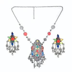 Elegant Oxidized Banjara Necklace with Intricate Ghungroo Design for Women – Traditional Indian Jewelry for Special Occasions