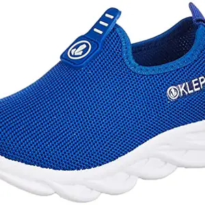 Klepe Boy's Running Shoes Blue33FKT/W08, Blue, 1 UK