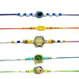 lord krishana evil eyes and Veera mere bhaiya tortoise rakhi for Brother