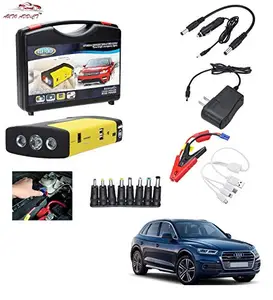 AUTOADDICT Auto Addict Car Jump Starter Kit Portable Multi-Function 50800MAH Car Jumper Booster,Mobile Phone,Laptop Charger with Hammer and seat Belt Cutter for Q5