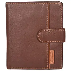 Leatherman Fashion LMN Men Trendy, Casual Brown Genuine Leather Wallet 205_0