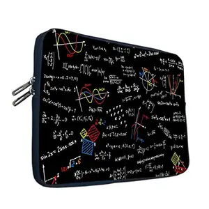 TheSkinMantra OMG Maths ! Chain Laptop Sleeve Bag Compatible for Screen Size 11.1 inches Laptop/All Ipad Models Including 12.9