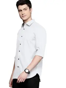 Visit the Pinkmint Store Pinkmint Men's Shirt Cotton BlendCasual Long Sleeve Formal Shirt Soild Formal Shirt for Men (Pack of 1)