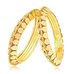 YouBella Best Valentine Gifts Jewellery Traditional Temple Bracelet Bangle Set For Girls and Women (2.8)