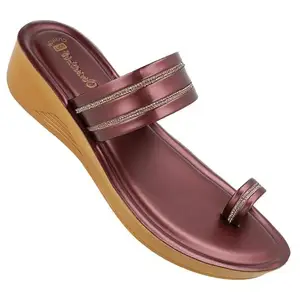 WALKAROO Womens Casual Wear Slip-On Sandals|Light Weight and Comfortable|Stylish|WL7575