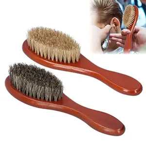 Brrnoo Neck Face Hair Remover Brush, Beard Hair Sweeping Cleaning Oil Head Brush for Barber Shop, Broken Hair Brush Hair Dust Brush