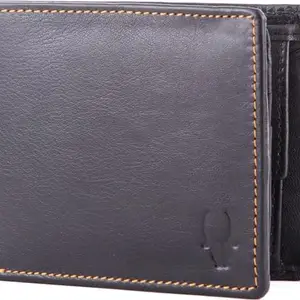 WildHorn Men's Leather Wallet Combo - Black