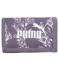 Puma Unisex-Adult Phase AOP Wallet, Purple Charcoal-Floral AOP, X (7896411)