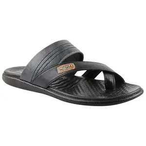 Medifeet Men's Toe-x-ring Sandals (BLACK, UK Footwear Size System, Adult, Men, Numeric, Medium, 12)