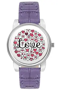 BIGOWL Unique Branded Analogue Valentines Day Fashion Watch for Girls