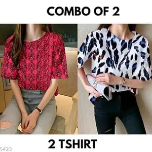 Trendy Women’s T-Shirt – Soft, Stylish, and Comfortable Tee for Everyday Fashion and Casual Wear Design No SH-P4122-XL