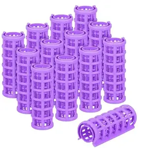 APOEM Plastic Hair Rollers Curlers for Short Long Hair DIY 12 Pcs