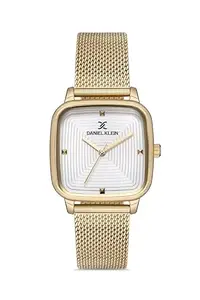 DANIEL KLEIN Analogue Silver Dial Women's Watch-DK.1.12845-3