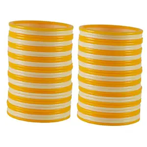 MAYA FASHION Multi Plain Acrylic Bangle With Very Extra Large Size Elegant Extra Large Size Bangle | Perfect Fit for Plus Size banglesTrendy and Comfortable Fit for woman and girls | (Sku-ban1740)