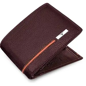 URBAN FOREST Stag Brown/Papaya Leather Wallet for Men