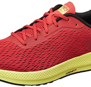 Skechers Mens GO Run Horizon 3 RED/Yellow Running Shoe - 7 UK (246050)