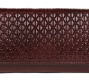 Wenz Leather Women's Wallet (Brown)