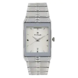 Visit the Titan Store Titan Karishma Analog White Dial Men's Watch -NM9151SM01 / NL9151SM01