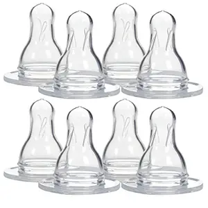 Dr. Brown's Preemie Narrow Neck Nipple, Set of 8 Nipples
