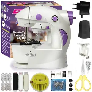 Gateway Portable Sewing Machine for Home Stitch useSewing Machine Mini with Handy Sewing Kit & Thread Scissors Needle All in One Sewing Accessories