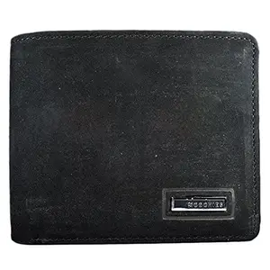 Moochies Genuine Leather Mens Wallet Color Black
