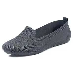 HETRO Flexible Memory Foam Women's Shoes for Walking Gym Training, Casual, Sports, Lightweight Athletics Slip-On Jutis Bellies Classy Ballerina for Ladies and Girls