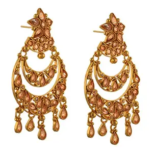 Zephyrr Jewellery Traditional Earrings Kundan Work