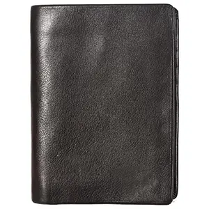 Leatherman Fashion LMN Genuine Leather Men Black Note Case 8625_C (10 cc Card Slots)