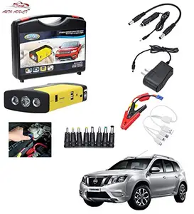 AUTOADDICT Auto Addict Car Jump Starter Kit Portable Multi-Function 50800MAH Car Jumper Booster,Mobile Phone,Laptop Charger with Hammer and seat Belt Cutter for Nissan Terrano