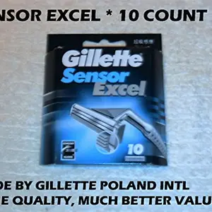 Gillette Gillette Sensor Excel - 10 Count (1 x 10 Pack)