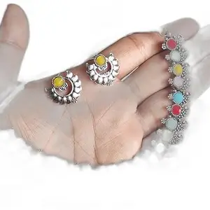 Jewellery Set for Women Necklace Set with Earrings (USHA CREATION JJewellery_472)