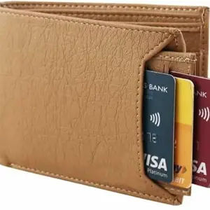 Men & Women Wallet (9 Card Slots) ATM Beige SHOPSY Cream_CW